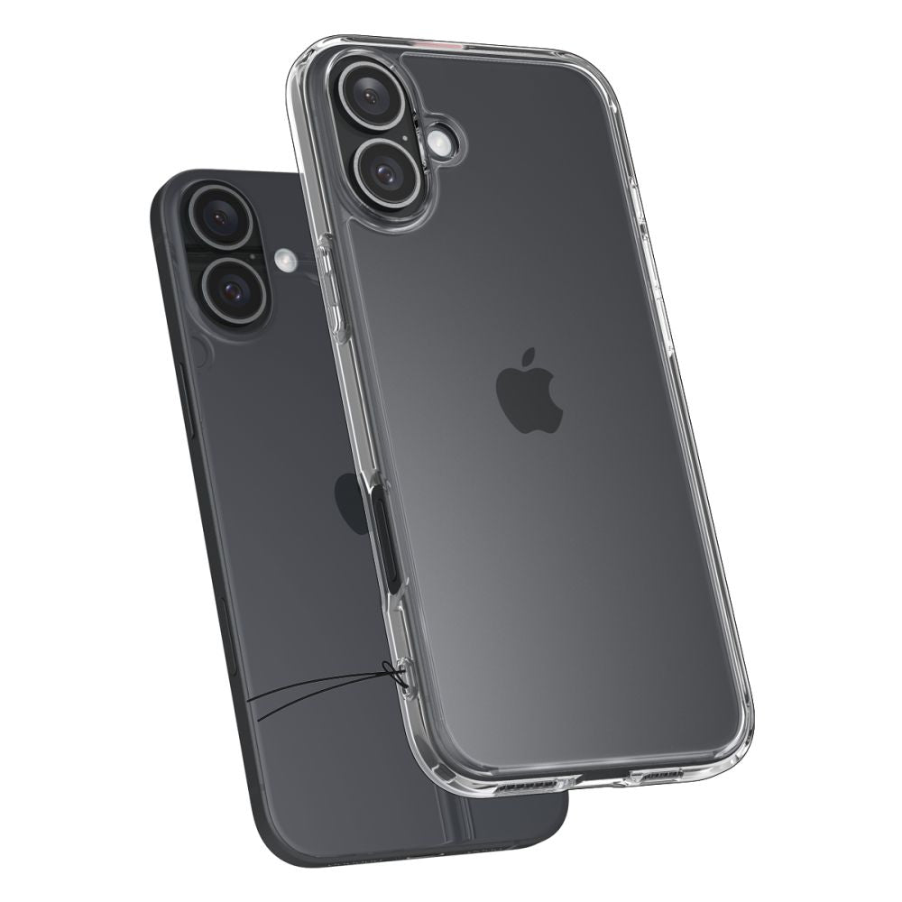 Deksel for Apple iPhone 16, Spigen, Ultra Hybrid, Transparent