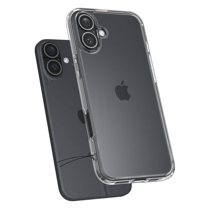 Deksel for Apple iPhone 16, Spigen, Ultra Hybrid, Transparent