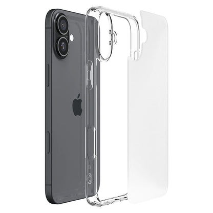 Deksel for Apple iPhone 16, Spigen, Ultra Hybrid, Satinert Transparent