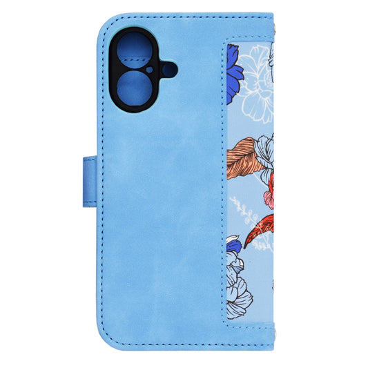 Deksel for Apple iPhone 16, Techsuit, FlipCraft, Blå