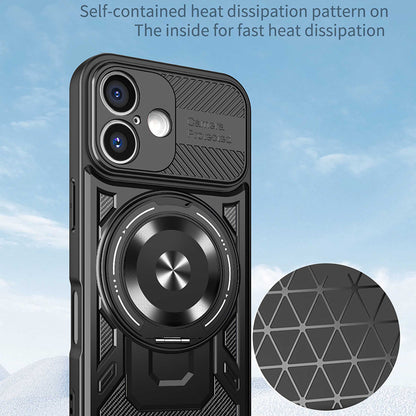 Deksel for Apple iPhone 16, Techsuit, RuggedCam, Lilla