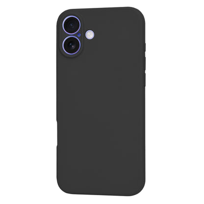 Deksel for Apple iPhone 16, Techsuit, SoftFlex, Svart