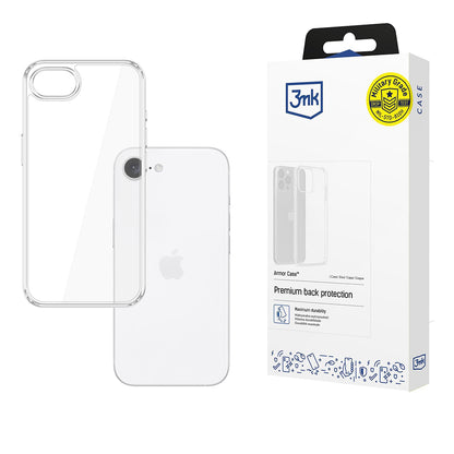 Deksel for Apple iPhone 17e / 16e, 3MK, Armor, Transparent