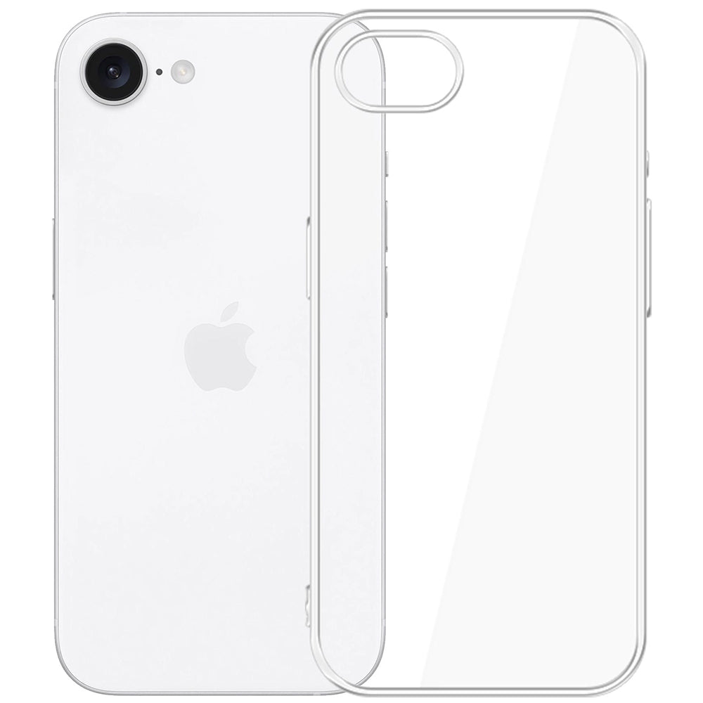 Deksel for Apple iPhone 17e / 16e, 3MK, Klar, Transparent