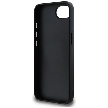 Deksel for Apple iPhone 16e, Guess, 4G Grained Big and Classic Logo, Svart