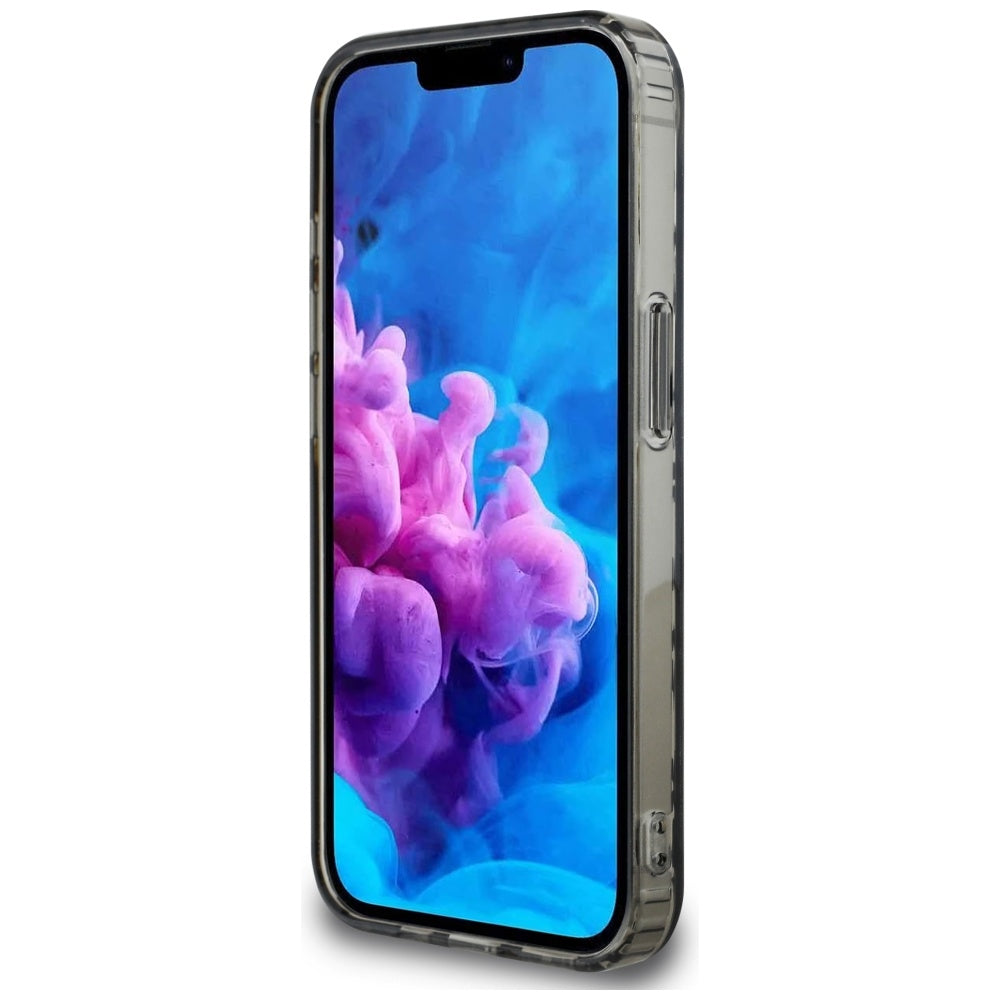 Deksel for Apple iPhone 16e, Karl Lagerfeld, IML Luxury Silver Fullover Logo, Sølv