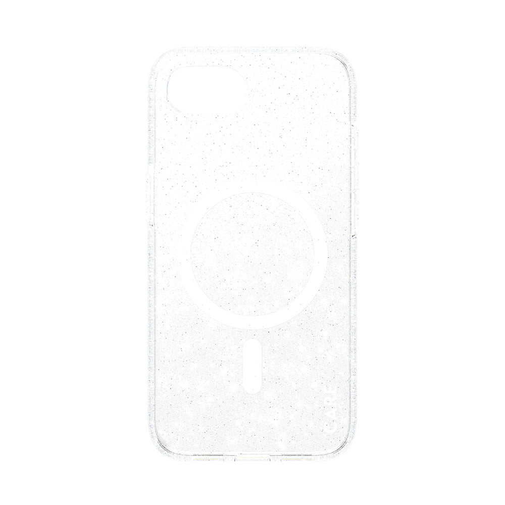 Deksel for Apple iPhone 16e, PanzerGlass, Care Urban Combat Star Lit, Transparent Hvit