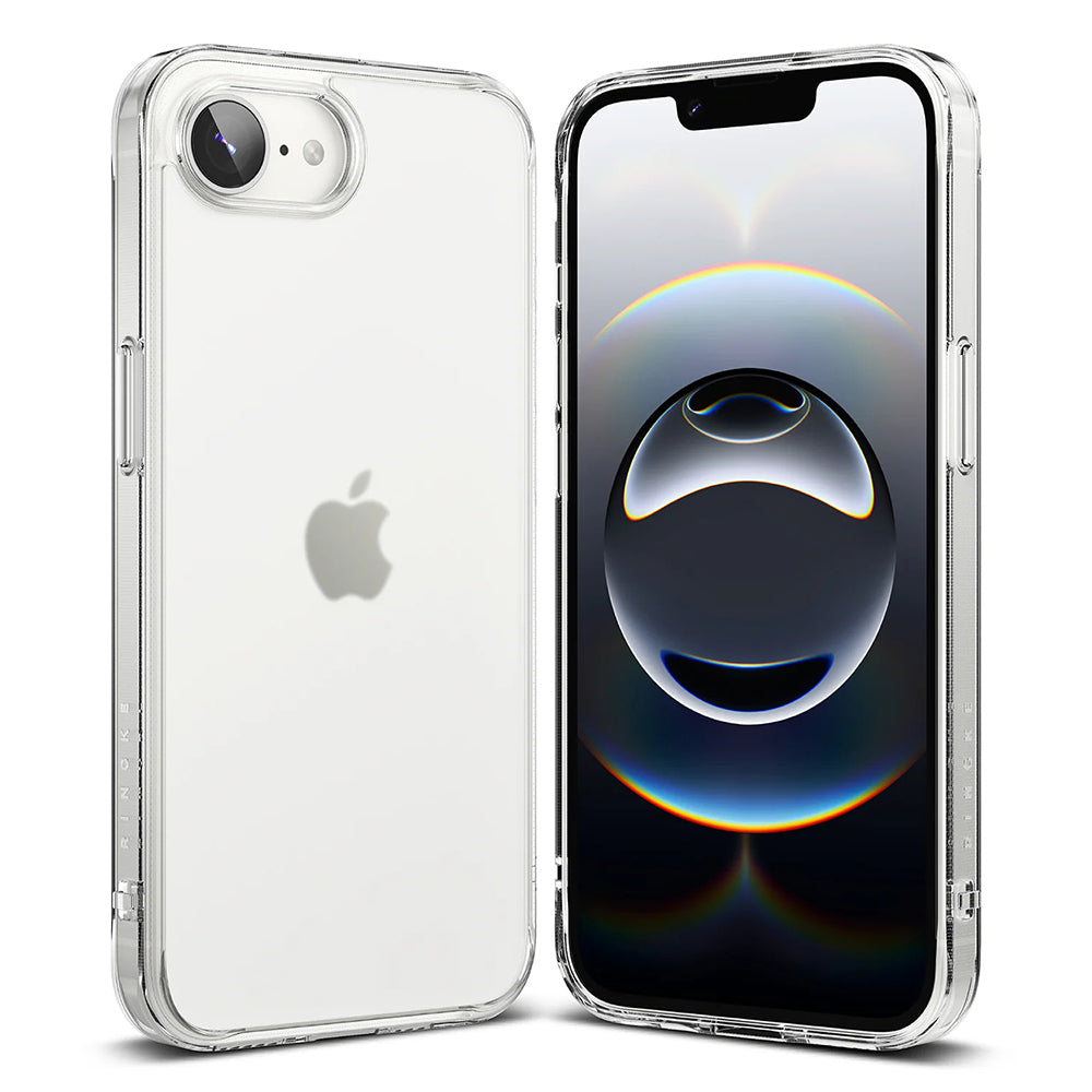 Deksel for Apple iPhone 17e / 16e, Ringke, Fusion, Frostet Transparent