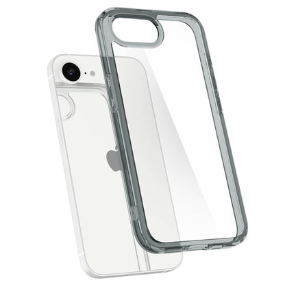 Deksel for Apple iPhone 17e / 16e, Spigen, Ultra Hybrid, Røykfarget