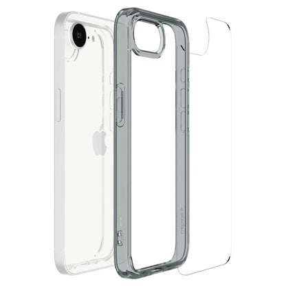 Deksel for Apple iPhone 17e / 16e, Spigen, Ultra Hybrid, Røykfarget