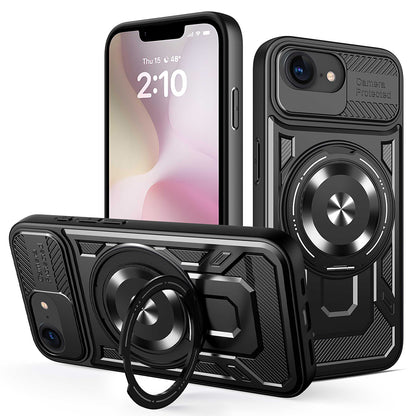 Deksel for Apple iPhone 17e / 16e, Techsuit, RuggedCam, Svart