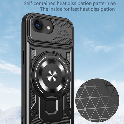 Deksel for Apple iPhone 17e / 16e, Techsuit, RuggedCam, Svart