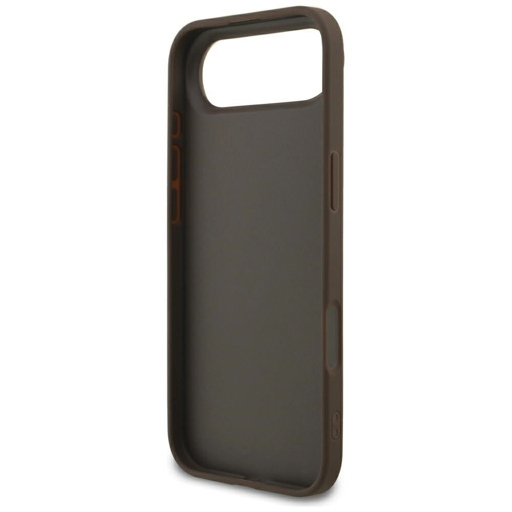Deksel for Apple iPhone 17 Air, Guess, 4G Big Logo, Brun