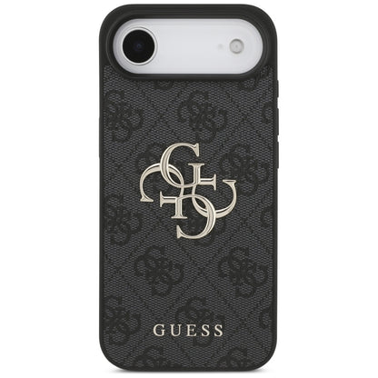 Deksel for Apple iPhone 17 Air, Guess, 4G Big Logo, Svart