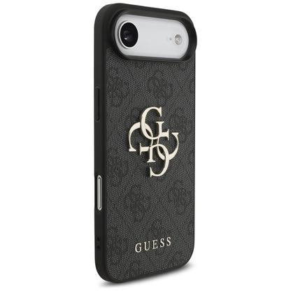 Deksel for Apple iPhone 17 Air, Guess, 4G Big Logo, Svart