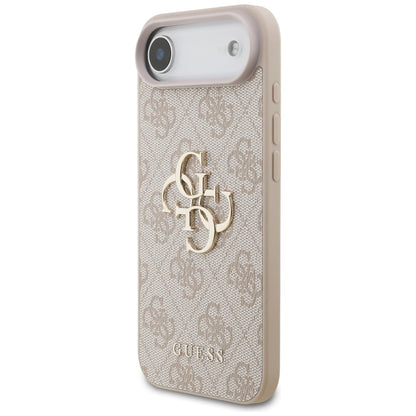 Deksel for Apple iPhone 17 Air, Guess, 4G Big Logo, Rosa