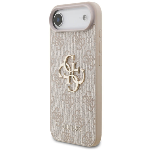 Deksel for Apple iPhone 17 Air, Guess, 4G Big Logo, Rosa