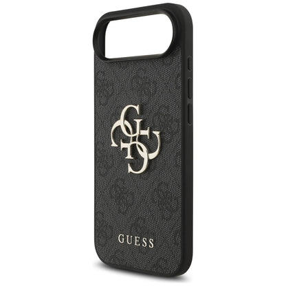 Deksel for Apple iPhone 17 Air, Guess, 4G Classic Logo with Strap, Svart