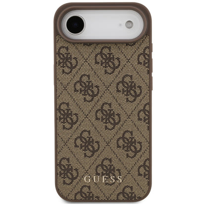 Deksel for Apple iPhone 17 Air, Guess, 4G Classic, Brun