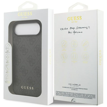 Deksel for Apple iPhone 17 Air, Guess, 4G Classic, Svart