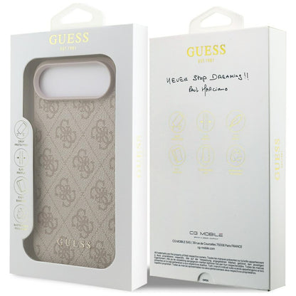 Deksel for Apple iPhone 17 Air, Guess, 4G Classic, Rosa