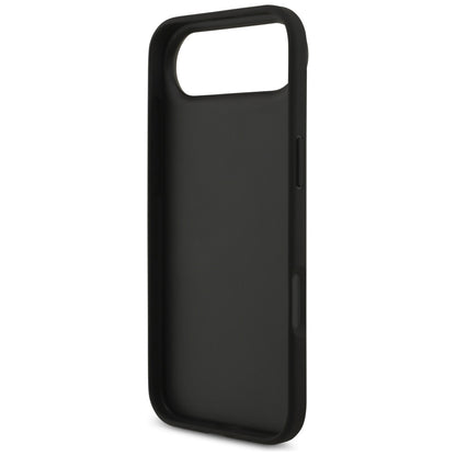 Deksel for Apple iPhone 17 Air, Guess, 4G Grained Big and Classic Logo, Svart
