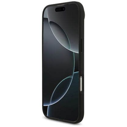 Deksel for Apple iPhone 17 Air, Guess, 4G Grained Big and Classic Logo, Svart