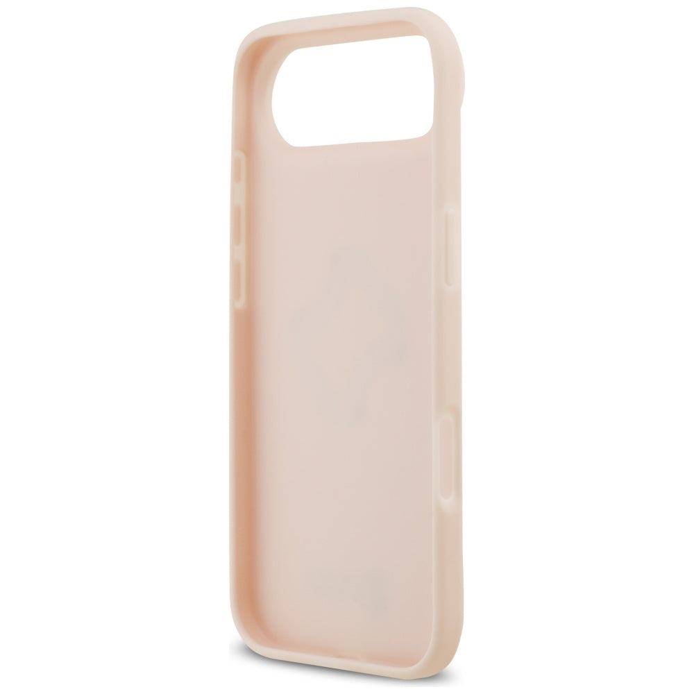Deksel for Apple iPhone 17 Air, Guess, 4G Grained Big and Classic Logo, Rosa