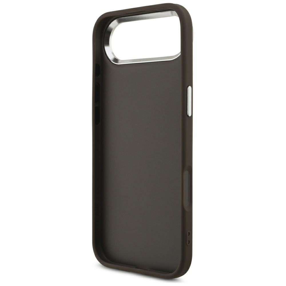 Deksel for Apple iPhone 17 Air, Guess, Big 4G Logo Classic, Brun Sølv