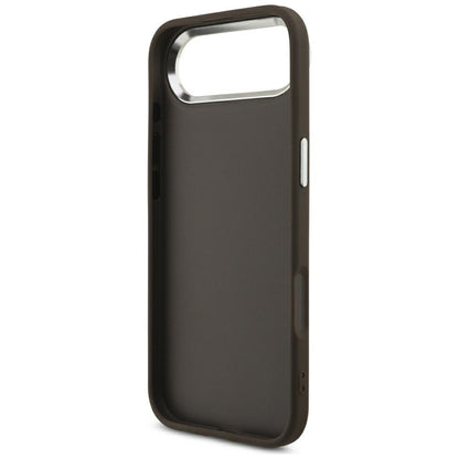 Deksel for Apple iPhone 17 Air, Guess, Big 4G Logo Classic, Brun Sølv