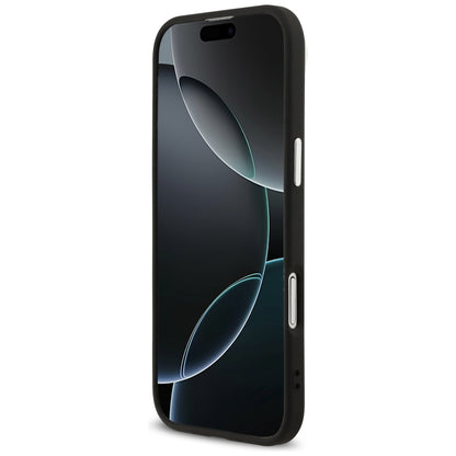 Deksel for Apple iPhone 17 Air, Guess, Big 4G Logo Classic, Svart Sølv
