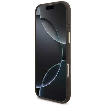 Deksel for Apple iPhone 17 Air, Guess, Big 4G Logo Classic, Gylden Brun