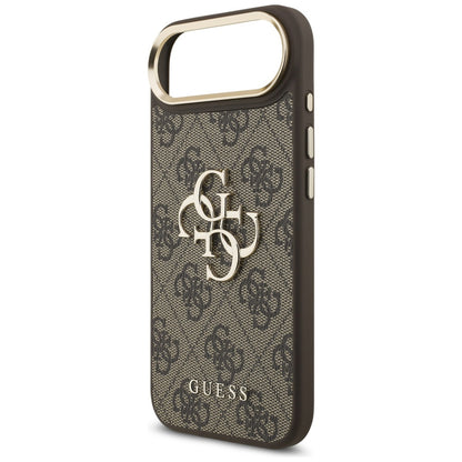 Deksel for Apple iPhone 17 Air, Guess, Big 4G Logo Classic, Gylden Brun