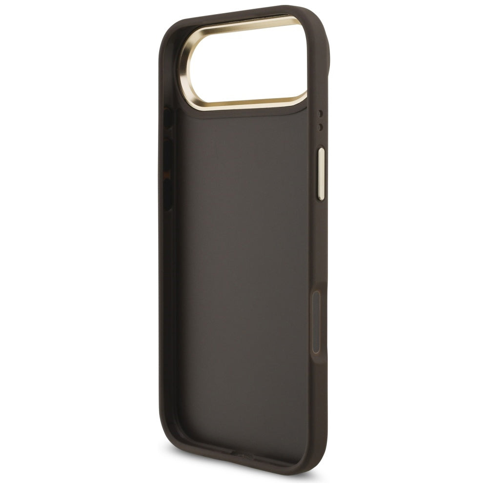 Deksel for Apple iPhone 17 Air, Guess, Big 4G Logo Classic, Gylden Brun