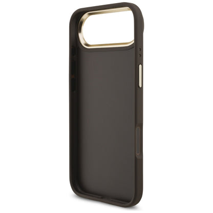 Deksel for Apple iPhone 17 Air, Guess, Big 4G Logo Classic, Gylden Brun
