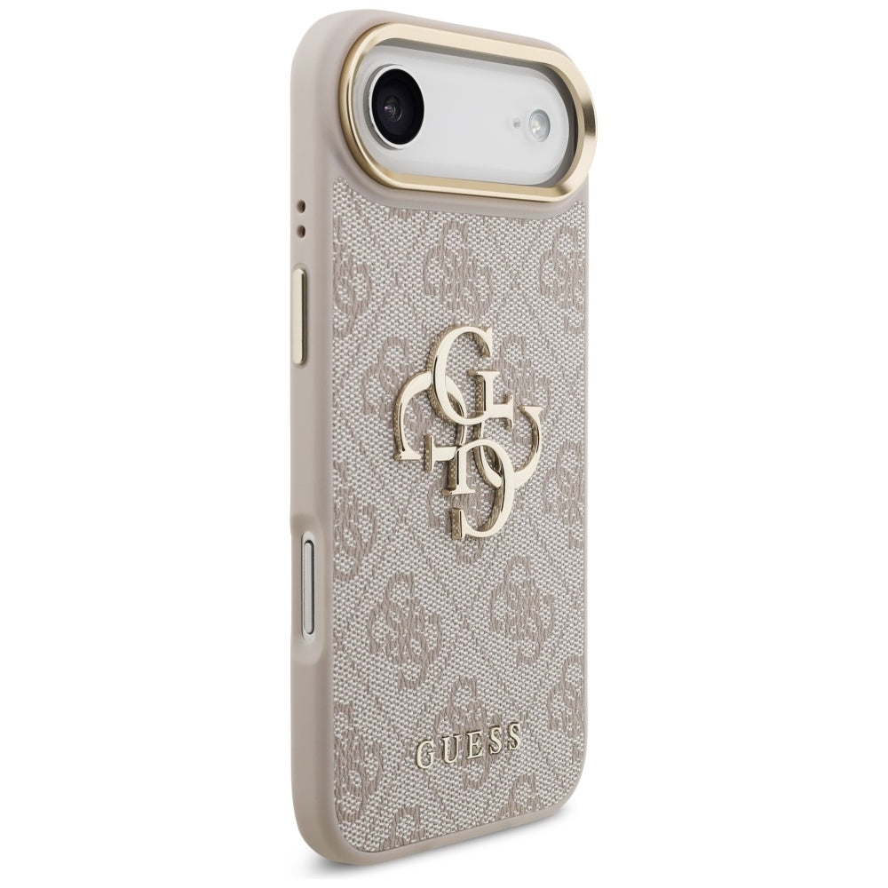 Deksel for Apple iPhone 17 Air, Guess, Big 4G Logo Classic, Rosa Gull