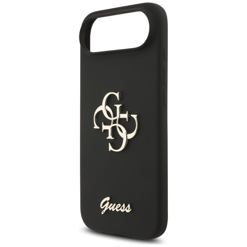Deksel for Apple iPhone 17 Air, Guess, Big 4G Script, Svart