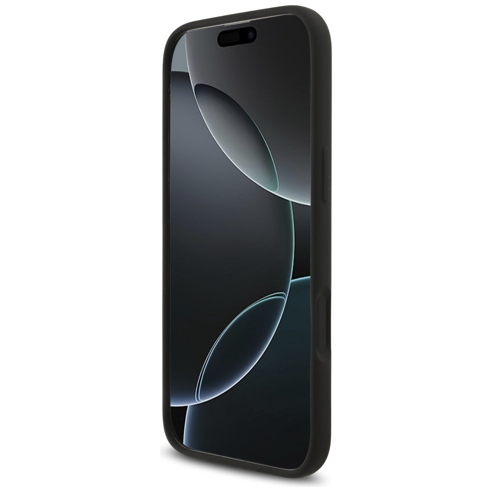 Deksel for Apple iPhone 17 Air, Guess, Big 4G Script, Svart