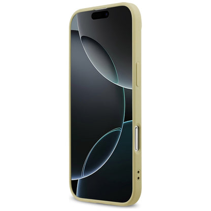 Deksel for Apple iPhone 17 Air, Guess, Fixed Glitter Big 4G, Gull