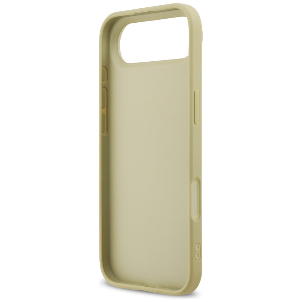 Deksel for Apple iPhone 17 Air, Guess, Fixed Glitter Big 4G, Gull