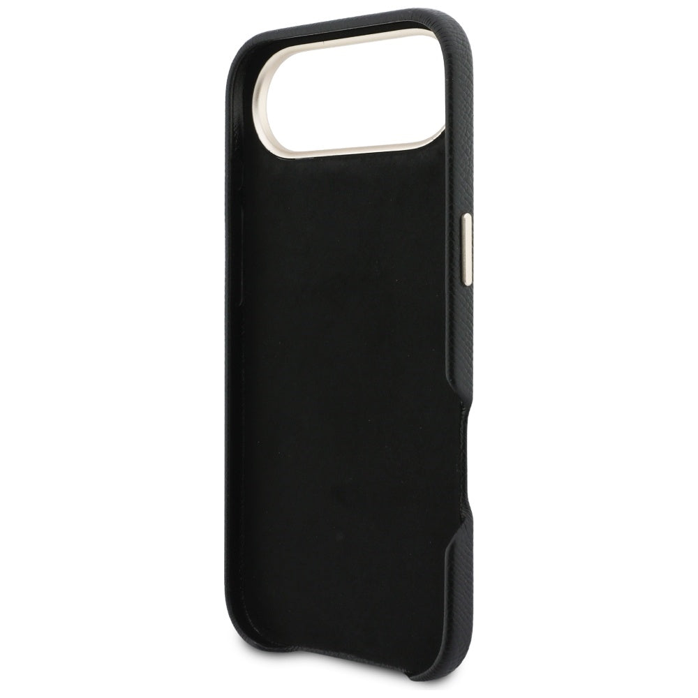 Deksel for Apple iPhone 17 Air, Guess, Resin Logo, Svart