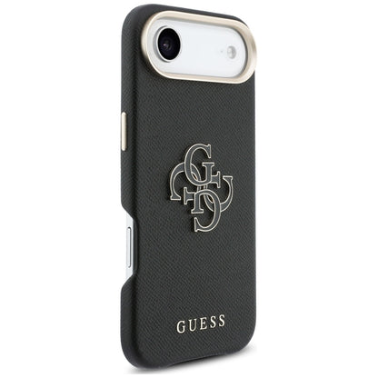 Deksel for Apple iPhone 17 Air, Guess, Resin Logo, Svart