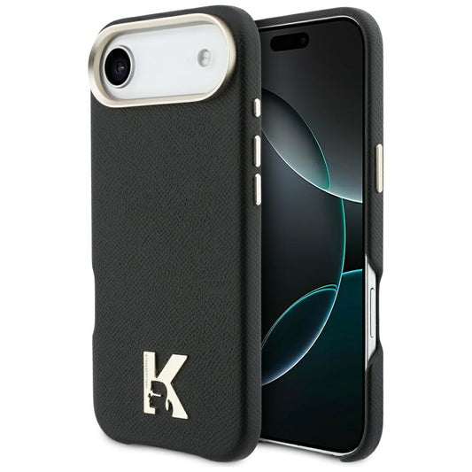 Deksel for Apple iPhone 17 Air, Karl Lagerfeld, Karl Head Logo, Svart