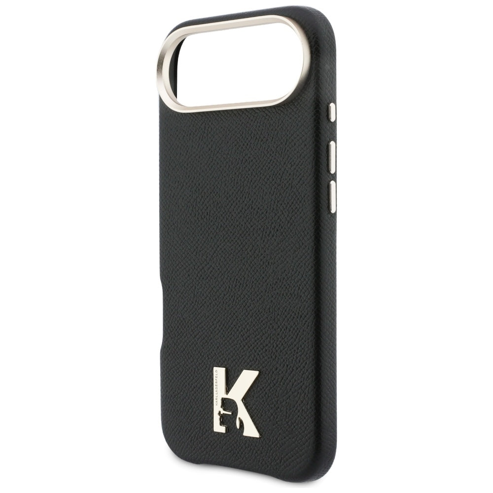 Deksel for Apple iPhone 17 Air, Karl Lagerfeld, Karl Head Logo, Svart