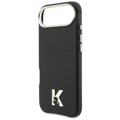 Deksel for Apple iPhone 17 Air, Karl Lagerfeld, Karl Head Logo, Svart
