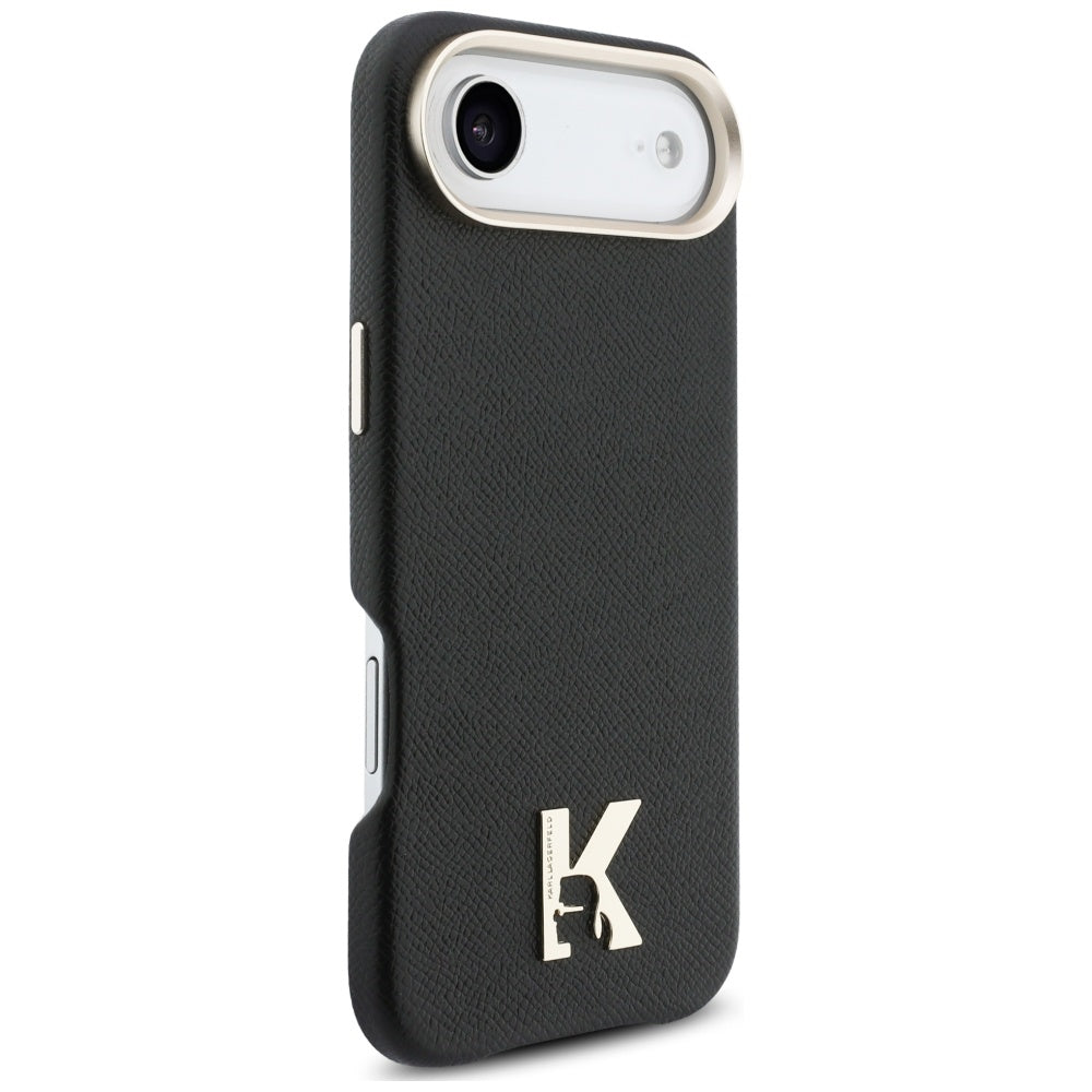 Deksel for Apple iPhone 17 Air, Karl Lagerfeld, Karl Head Logo, Svart