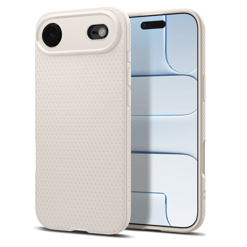 Deksel for Apple iPhone 17 Air, Spigen, Liquid Air, Beige