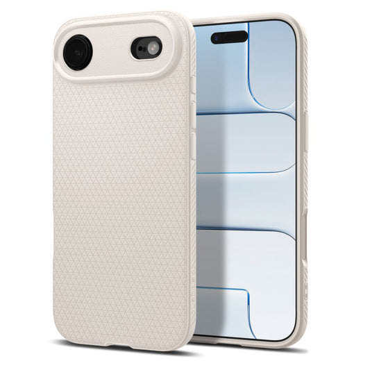 Deksel for Apple iPhone 17 Air, Spigen, Liquid Air, Beige