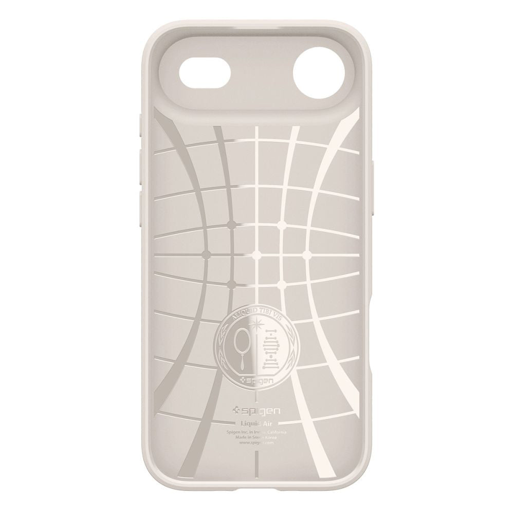 Deksel for Apple iPhone 17 Air, Spigen, Liquid Air, Beige