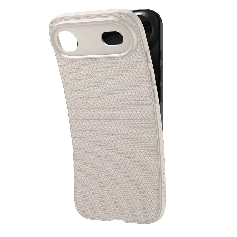 Deksel for Apple iPhone 17 Air, Spigen, Liquid Air, Beige